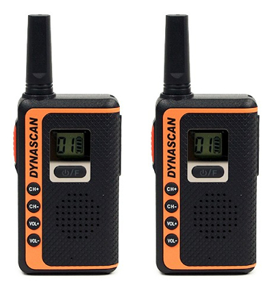 Pareja de walkies SF22 de Dynascan de 8 canales